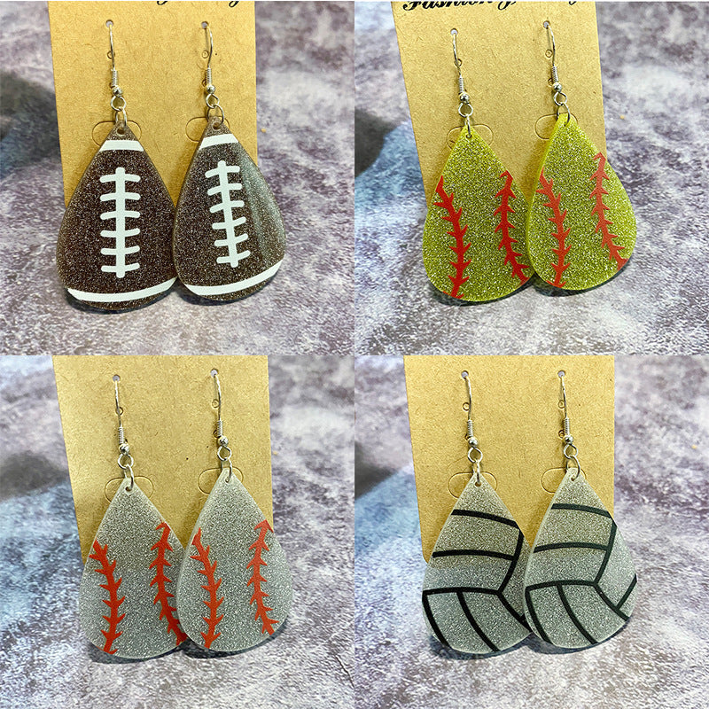 *RTS* Acrylic Sports Teardrops