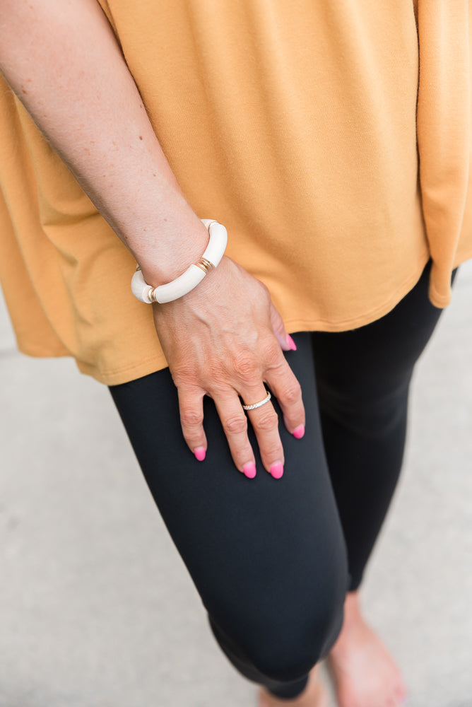 Boho Breeze Bracelet in Ivory