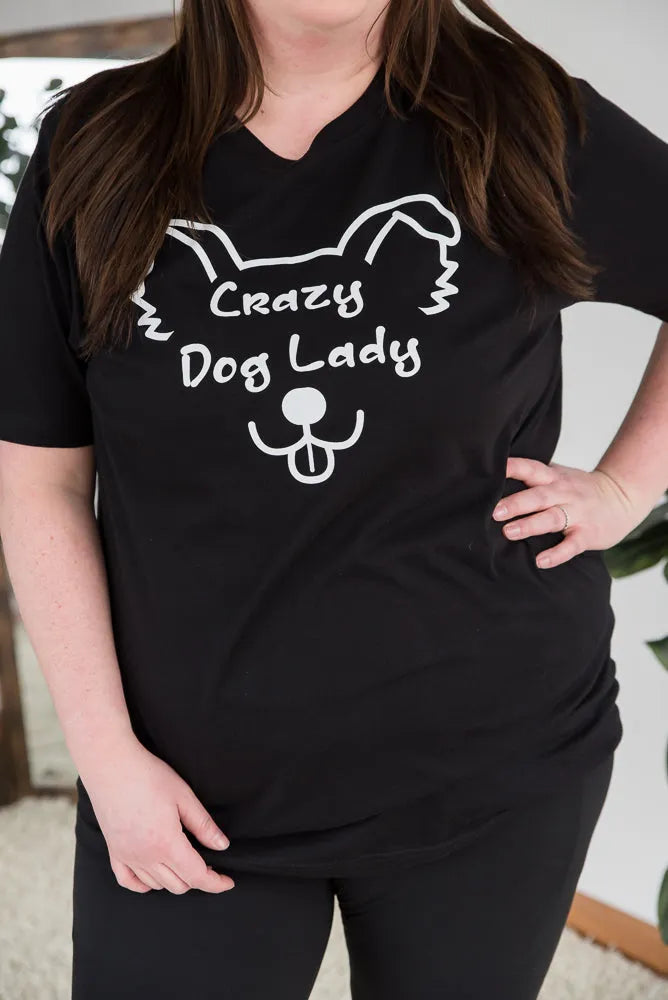 Crazy Dog Lady Graphic Tee