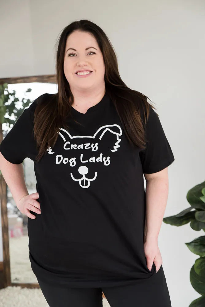 Crazy Dog Lady Graphic Tee