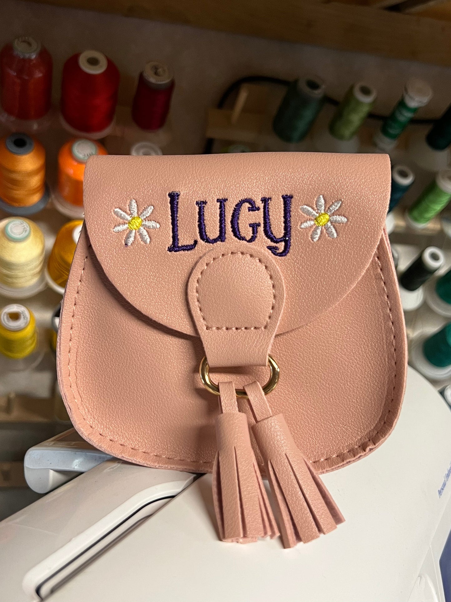 Personalized Embroidered Kids Purses