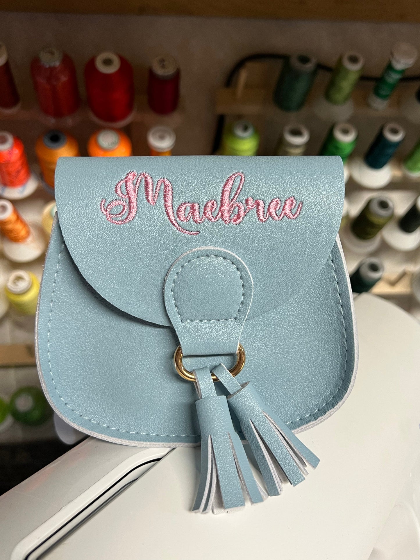 Personalized Embroidered Kids Purses